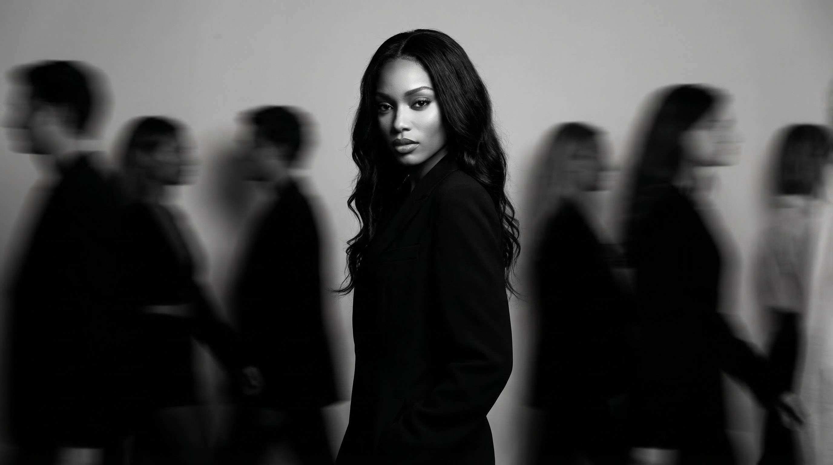 A creative talent standing out from the crowd